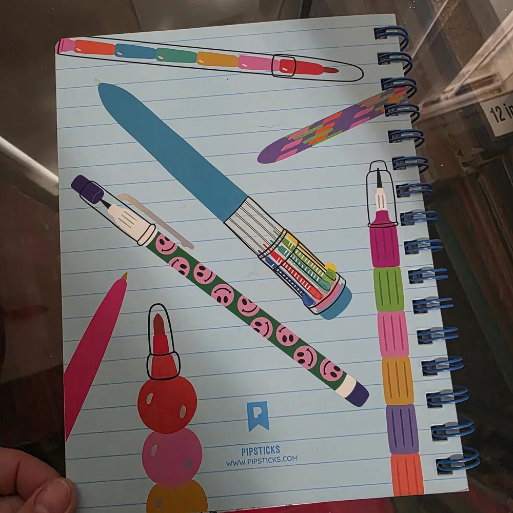 Pipsticks 90s Retro Day planner